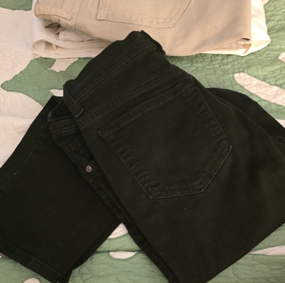 Gloria Vanderbilt Black Boot Cut Jeans